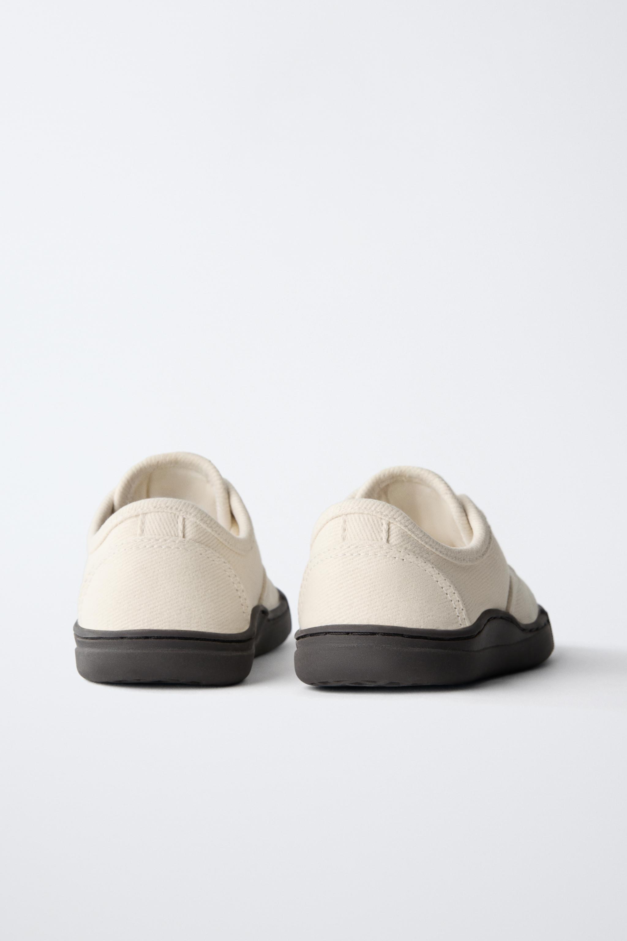 COTTON SKATE SNEAKERS